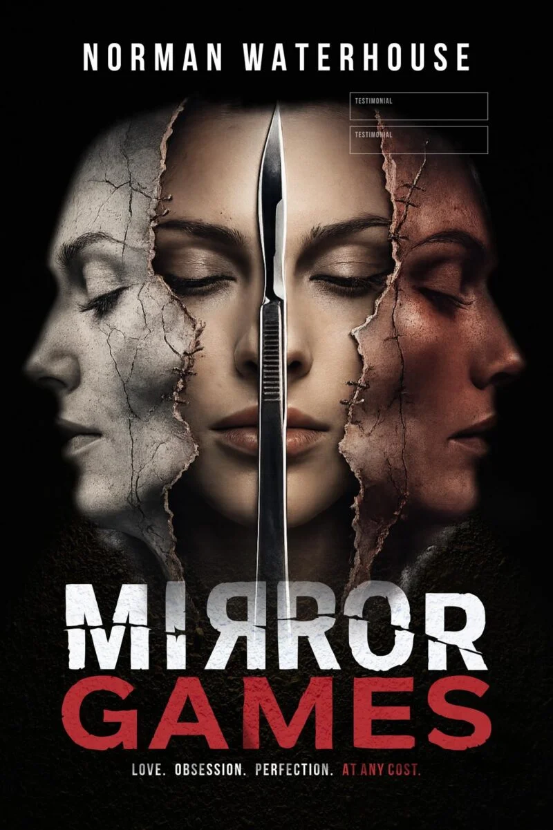 Mirror Games book cover by London facial plastic surgeon Norman Waterhouse
